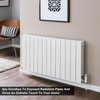 20 PCS Radiator Pipe Covers White Radiator Pipe Covers PVC