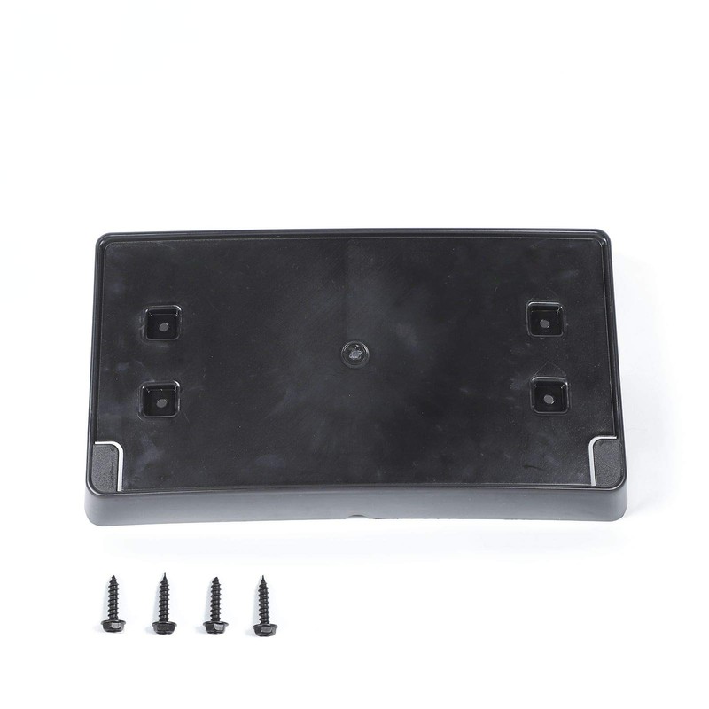Voodonala for Jeep JL Front License Plate Mounting Bracket Frame