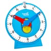 hand2mind Advanced Magnetic NumberLine Clock, Large Demonstration Clock for Kids