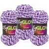 Lion Brand DIY Glow Twist Yarn, Yarn for Knitting, Crocheting,