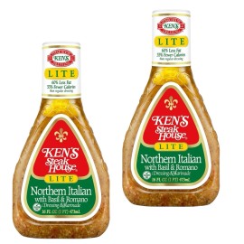 Ken’s ( 2 Pack ) Ken's Steak House Lite Northern Italian Salad Dressing, 16 Oz