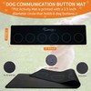 RIBOSY Set of 6 Recordable Buttons with Rubber Mat and