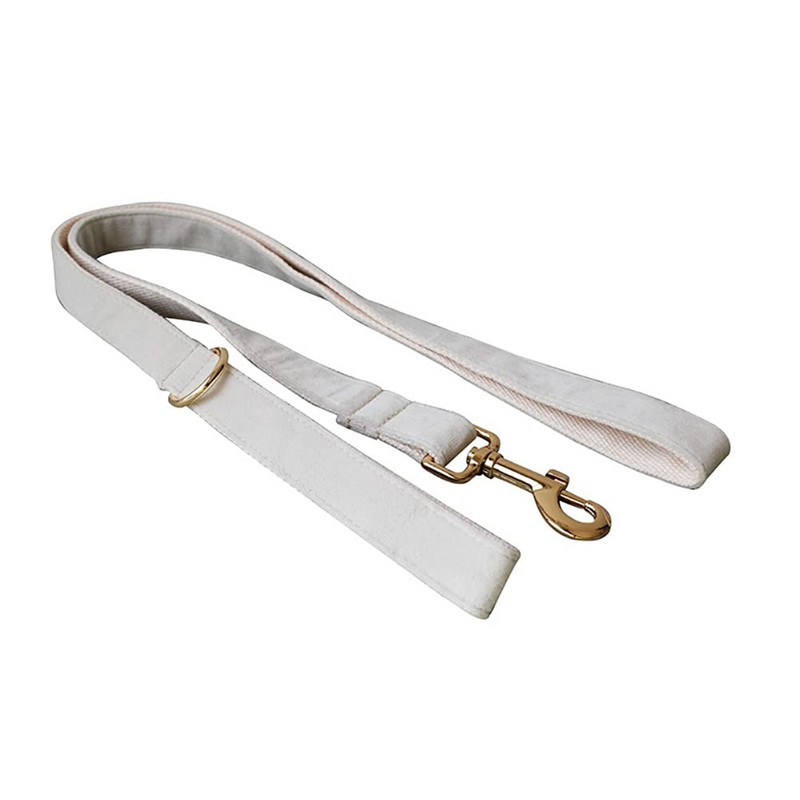 JiangYanus Dog Collar and Leash Set, Velvet Dog Leash and
