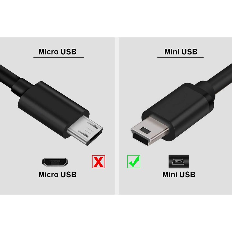 MaxLLTo 6ft Extra Long Mini USB Camera Charger Data Sync