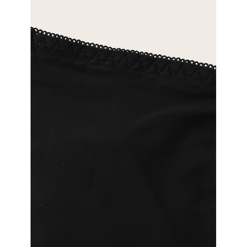 GORGLITTER Women's 2 Piece No Show Underwear G String Thongs