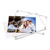 Acrylic Photo Frame Crystal Clear Frameless Double Sided Freestanding Photo