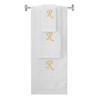 BY LORA Custom Embroidered Terry Cotton Ring Spun Bath Towel,