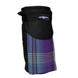 Kensington Deluxe Bottle Holder - Hydration Bottle Holder with Essentials Pouch | Secure Snap Straps for Trail Riders | Hook and Loop Flap Closure for Added Convenience, Color: 2017-Lavender Mint