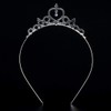 Girls Princess Crystal Tiara Crown For Birthday Party(Style1)
