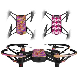 Skin Decal Wrap 2 Pack for DJI Ryze Tello Drone Tie Dye Pastel Drone NOT Included
