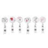 Retractable Badge Reel Clip Portable Nurse ID Name Card Badge