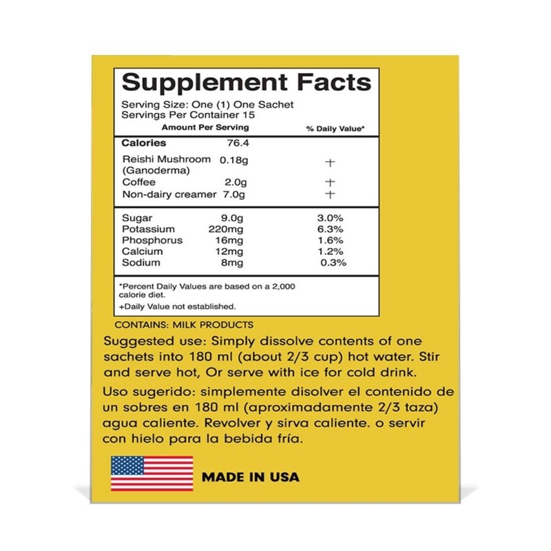 Eternal Spirit Beauty Asian Latte Coffee Singles - Indulge in