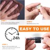 140 Pack 3/4" Zip Tie Adhesive Mounts Self Adhesive Cable