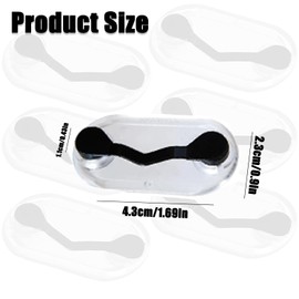 WEZCHUGHAOL Magnetic Eyeglass Holder, 1Pack Magnet Pin, Pins for Clothes Shirt,Magnet Badge Holder