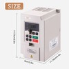 QNK 2.2KW 220V 3HP 11A AC VFD Converter Single to