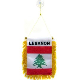 Lebanon Mini Banners - 1 dozen