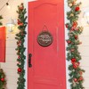 Merry & Bright Christmas Welcome Sign for Front Door Decor,