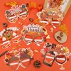 HOWAF Thanksgiving Photo Booth Props Pumpkin Shape Photo Frame with