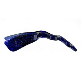 1 PC Hair Clip Mini in Midnight Marble with Glitter approx. 9 cm Long – Made in Germany – Welovebeads
