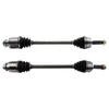 TRQ Rear CV Axle Assembly Set Compatible with 2009-2014 Honda
