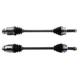 TRQ Rear CV Axle Assembly Set Compatible with 2009-2014 Honda Pilot