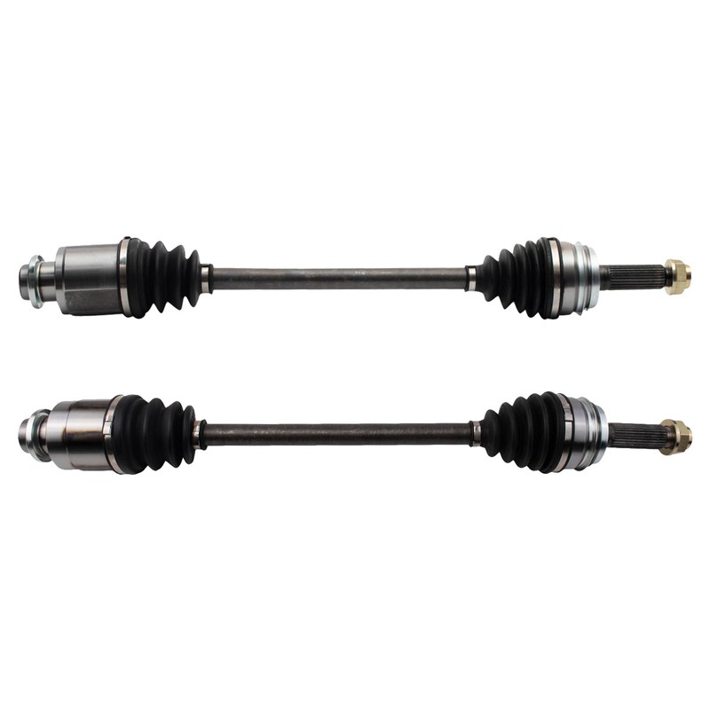 TRQ Rear CV Axle Assembly Set Compatible with 2009-2014 Honda