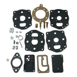 Briggs and Stratton Genuine 694056 Carburettor Overhaul Used-On 3-Screw Fuel Pump Mount Carburettors Kit