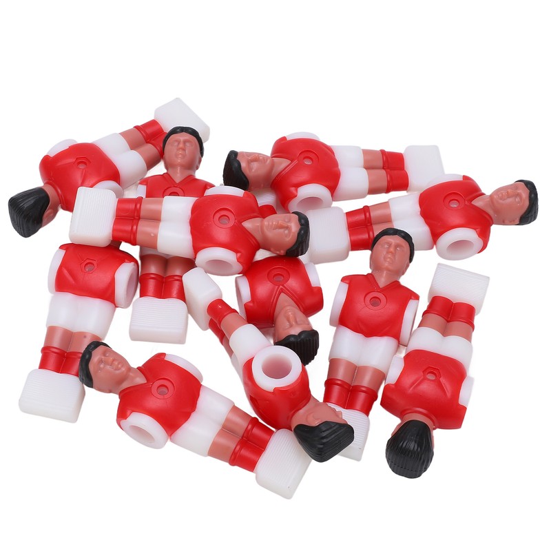 11pcs Football Player Soccer Games Mini Humanoid Plastic Doll Table