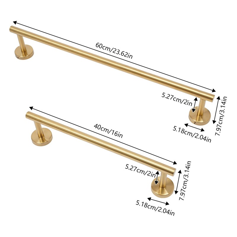 10 Piece Bathroom Accessory Set Stainless Steel Bathroom Hardware Set