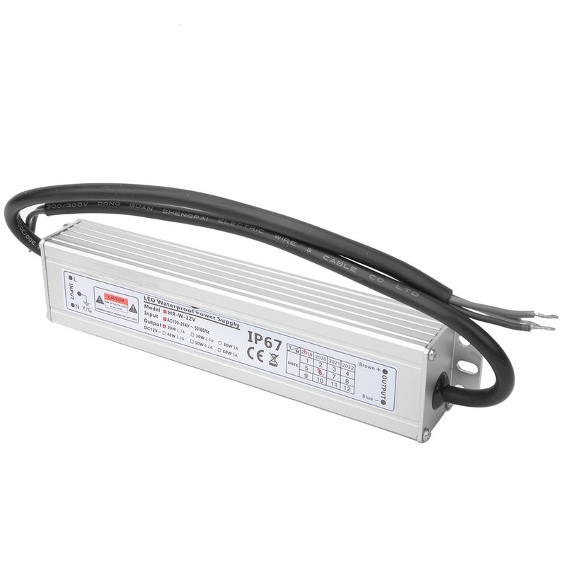 LED Waterproof Power Supply AC100~264V to 12V 20W Module Power