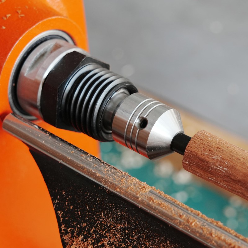 BMWOOD Pen Mandrel Simple Kit MT2 Morse Taper for Woodturning