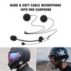 FreedConn Motorcycle Headset Intercom / Helmet Bluetooth System, Microphone and