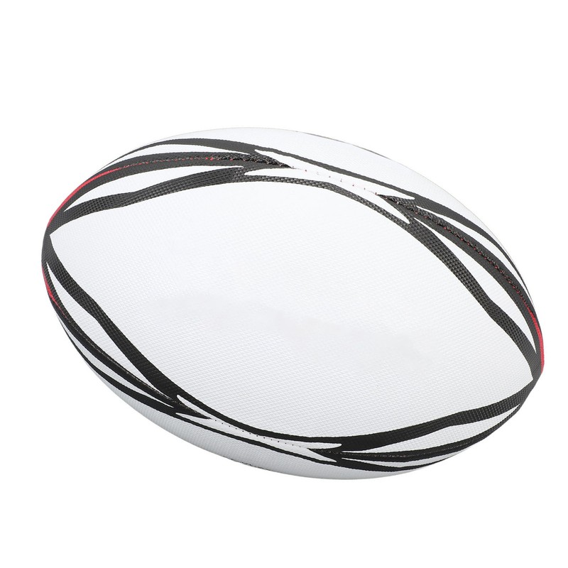Number 9 Rugby Ball Inflatable Practice Ball High Elasticity PVC