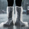 Askyorte 10 Pairs Waterproof Shoe Covers for Rain - Disposable