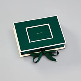 Semikolon 364074 Small Photo Box with Window - 20.7 x 15.3 x 4.7 cm - for 13 x 18 cm Photos - Forest Green
