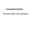 Passenger Right Side Front Door Window Door Glass Compatible with