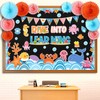 Eersida Spring Easter Bulletin Board Decorations with Paper Fans 3D