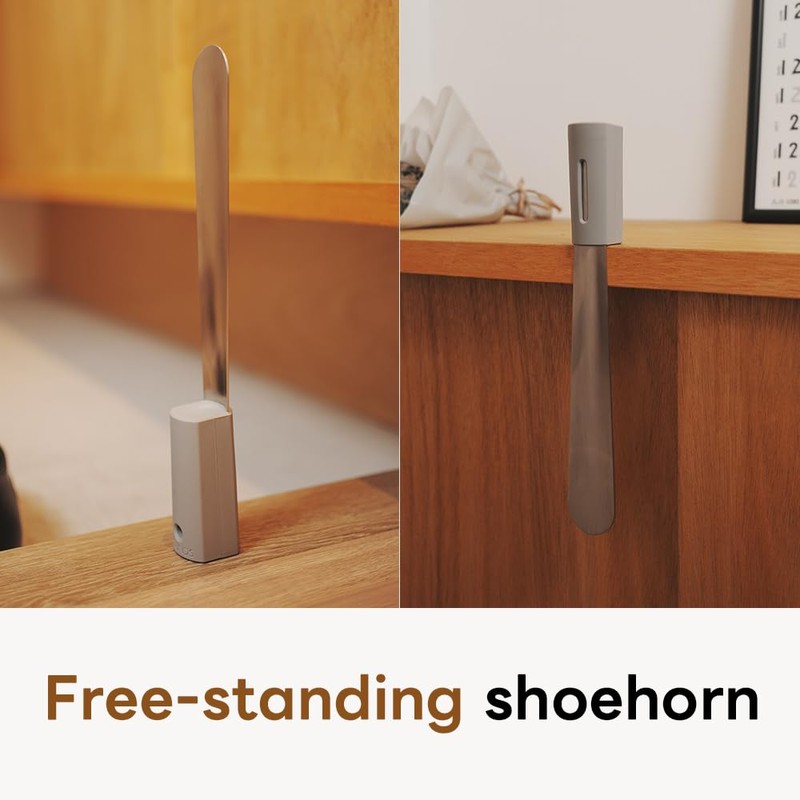 ROUNDS Standing Shoe Horn (Grey)