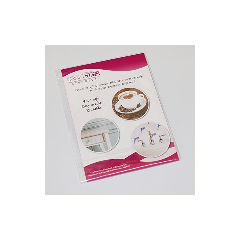 CraftStar Scottish Thistle Stencil - National Emblem of Scotland (A5