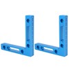 2Pcs/Set Aluminum Alloy Carpenter 90 Degree Right Angle Positioner Clamps