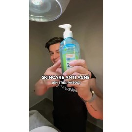 Garnier Express Aclara Limpiador Purificante, Piel con Tendencia al Acné, 200 ml