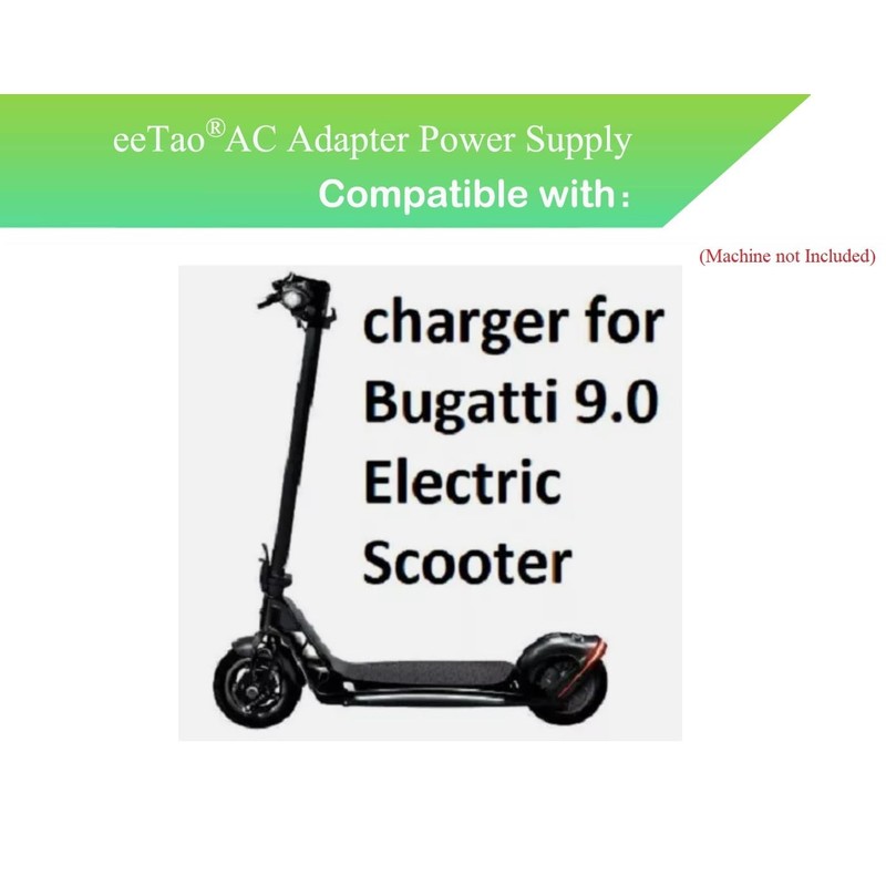 eeTao 42V 2A AC/DC Adapter Replacement Charger Compatible with Bugatti