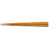 Maruten Man's Chopsticks Thick Octagonal Wooden Chopsticks Chestnut 24.5