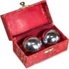 #3 Stainless Steel Chinese Healthy Exercise Massage Metal Balls