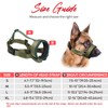 HEELE Dog Muzzle with Head Strap and Adjustable Loop and