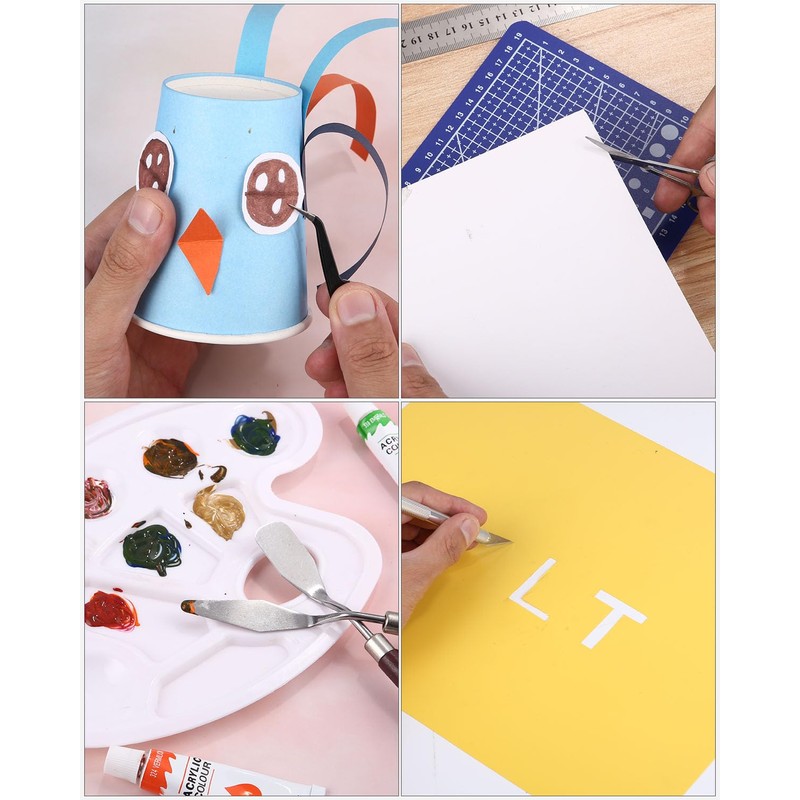 Fiabgum Plotter Accessories, 29 Pieces Vinyl Weeding Tools for Cricut