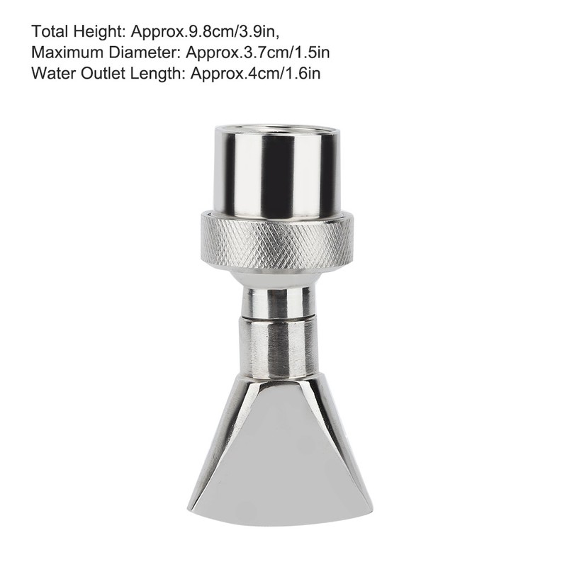 FNPT 6'' DN20 Garden Stainless Steel Fountain Pond Water Nozzle