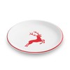 GMUNDNER KERAMIK Dessert Plate, Diameter 20 cm, Ruby Red Stag,