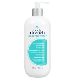 Body Drench Coconut Water Replenishing Body Lotion – Hydrating & Moisturizing Lotion for Dry Skin, 16.9 fl oz