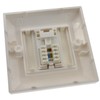 kenable RJ45 Face Plate Wall Sockets Cat5E Single 1 Port